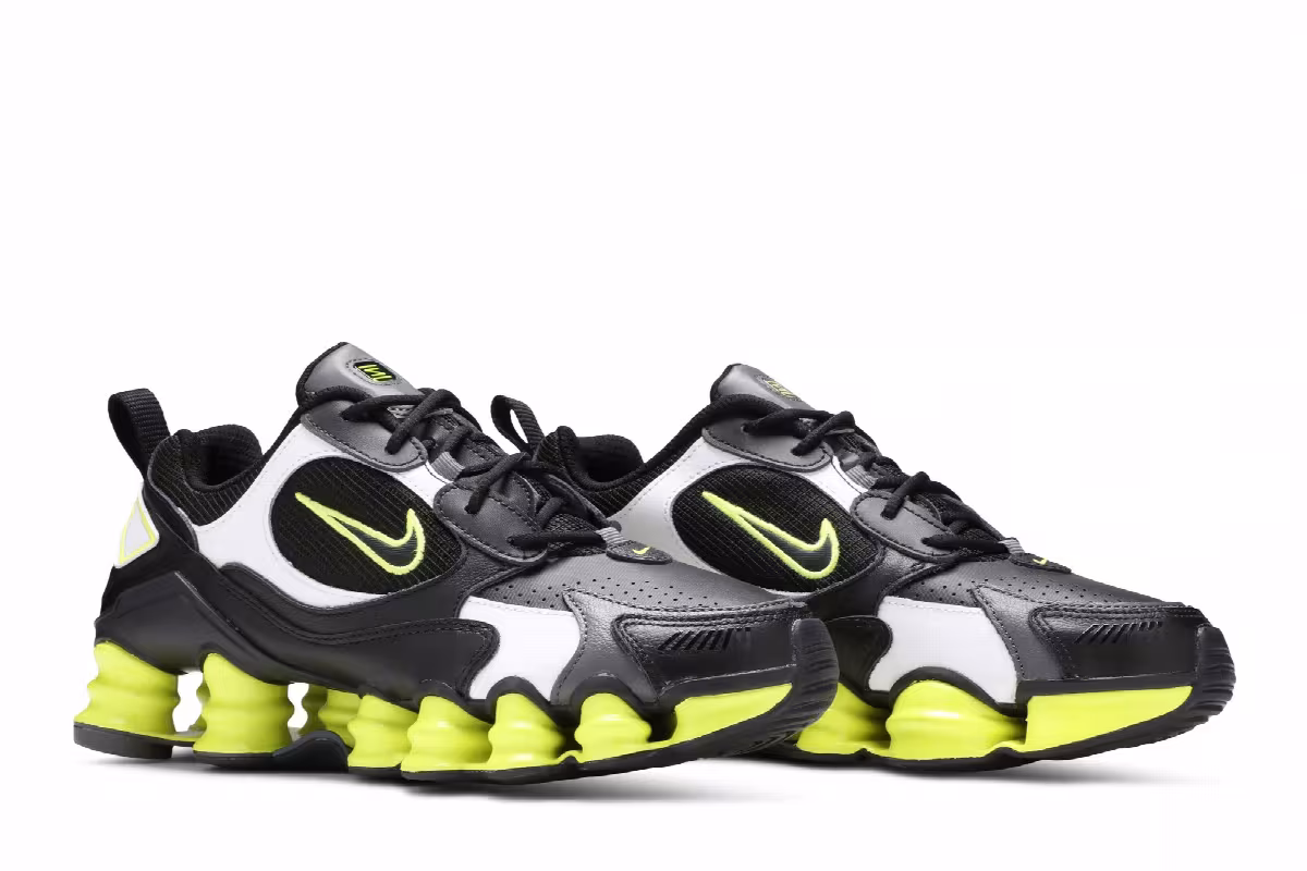 Nike Women's Shox TL Nova Black Lemon Venom, view 9