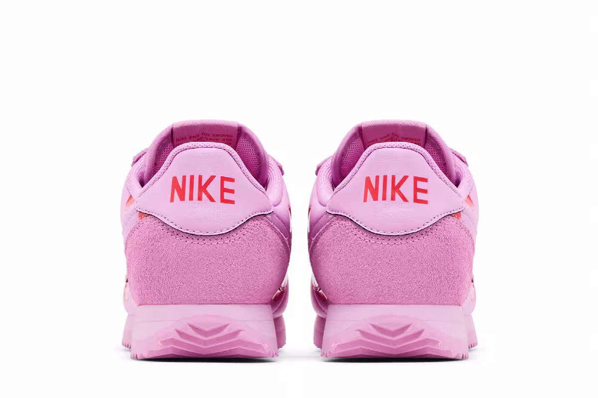Nike Women's Cortez Polka Dots Light Magenta, view 7