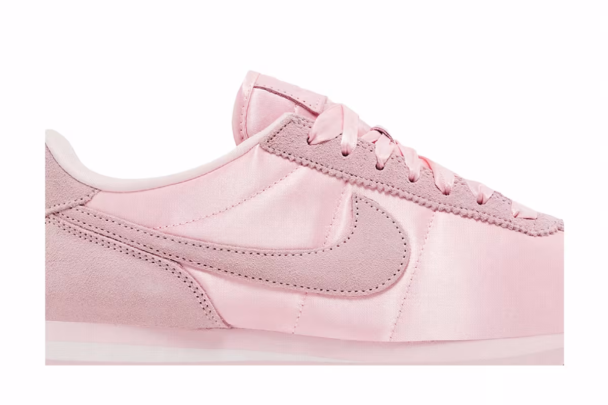 Nike Women's Cortez Satin Pack - Soft Pink, view 3