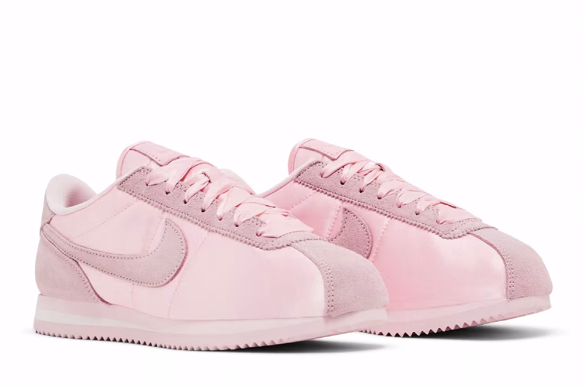 Nike Women's Cortez Satin Pack - Soft Pink, view 9
