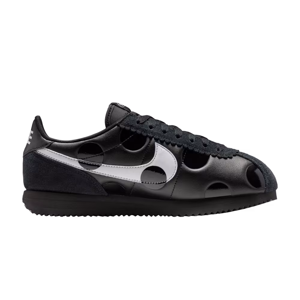 Nike Women's Cortez Polka Dots Black White