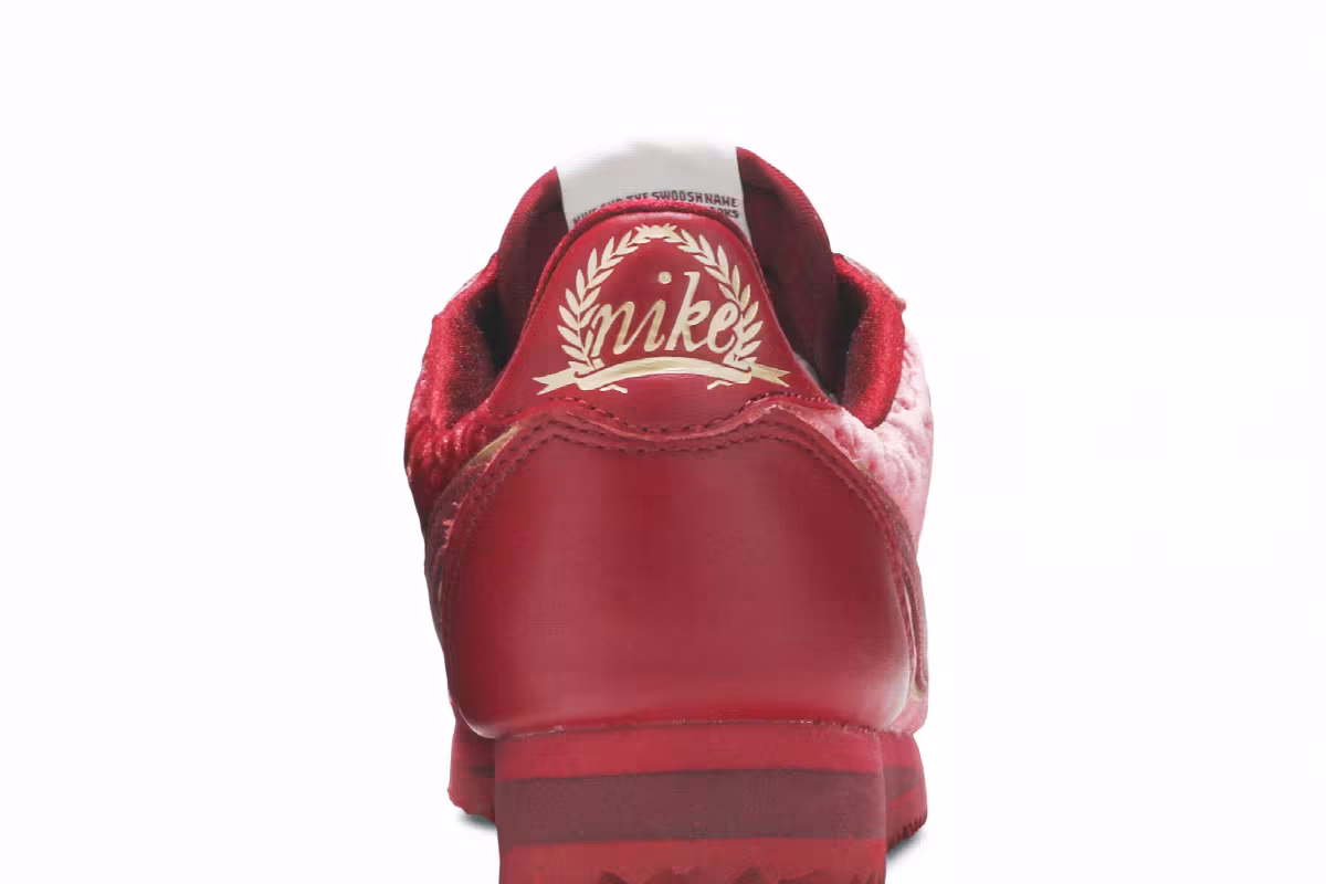 Nike Women's Classic Cortez SE Velvet Red Crush, view 8