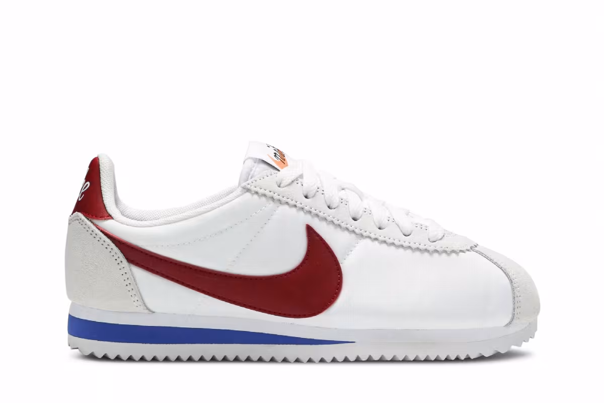 Nike Women's Classic Cortez White Varsity Red Royal, view 2