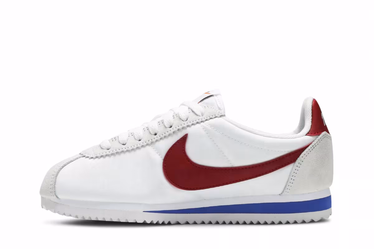 Nike Women's Classic Cortez White Varsity Red Royal, view 4