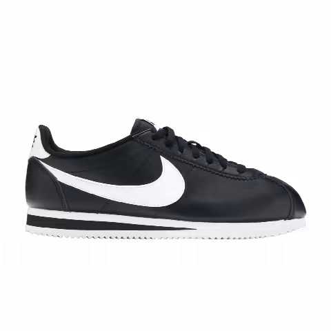 Nike Wmns Classic Cortez Leather 'Black White'