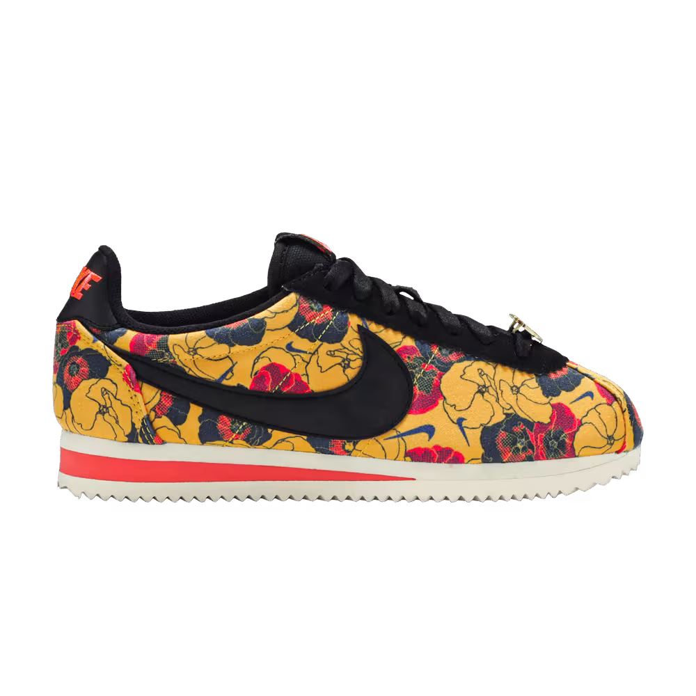 Nike Women's Cortez Gold Floral