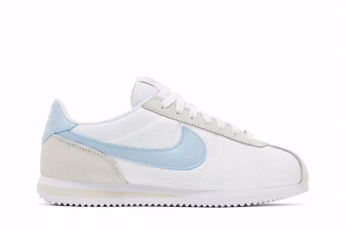 Nike Women's Cortez White Light Armory Blue, view 2