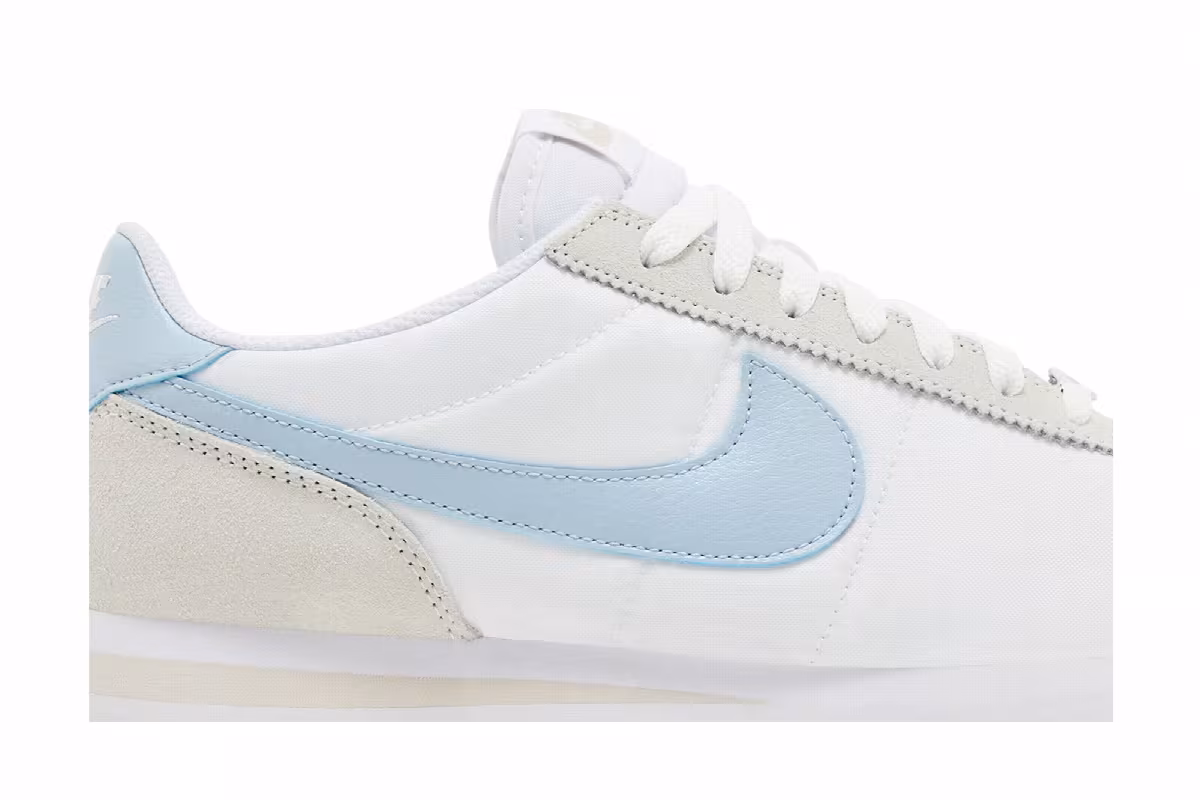 Nike Women's Cortez White Light Armory Blue, view 3