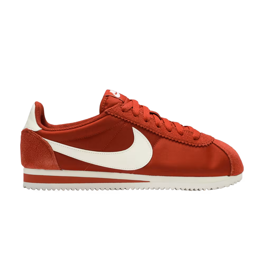 Nike Women's Classic Cortez Nylon Firewood Orange