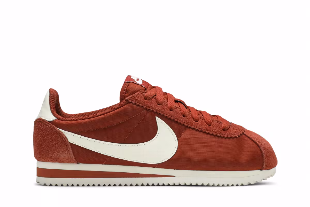 Nike Women's Classic Cortez Nylon Firewood Orange, view 2