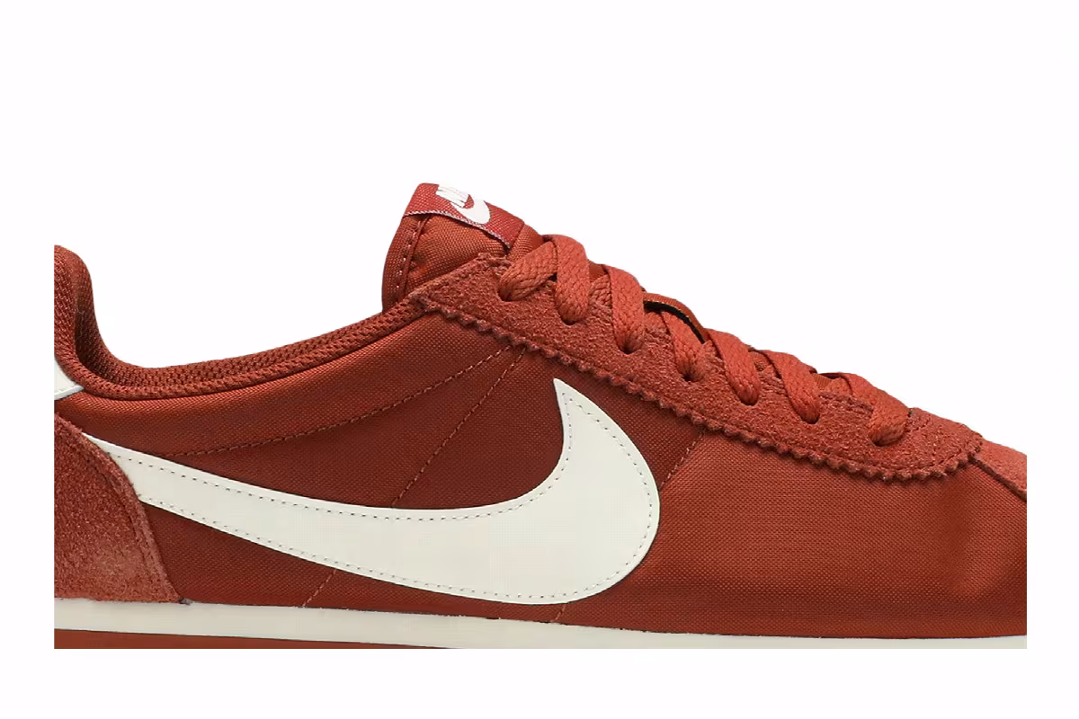 Nike Women's Classic Cortez Nylon Firewood Orange, view 3