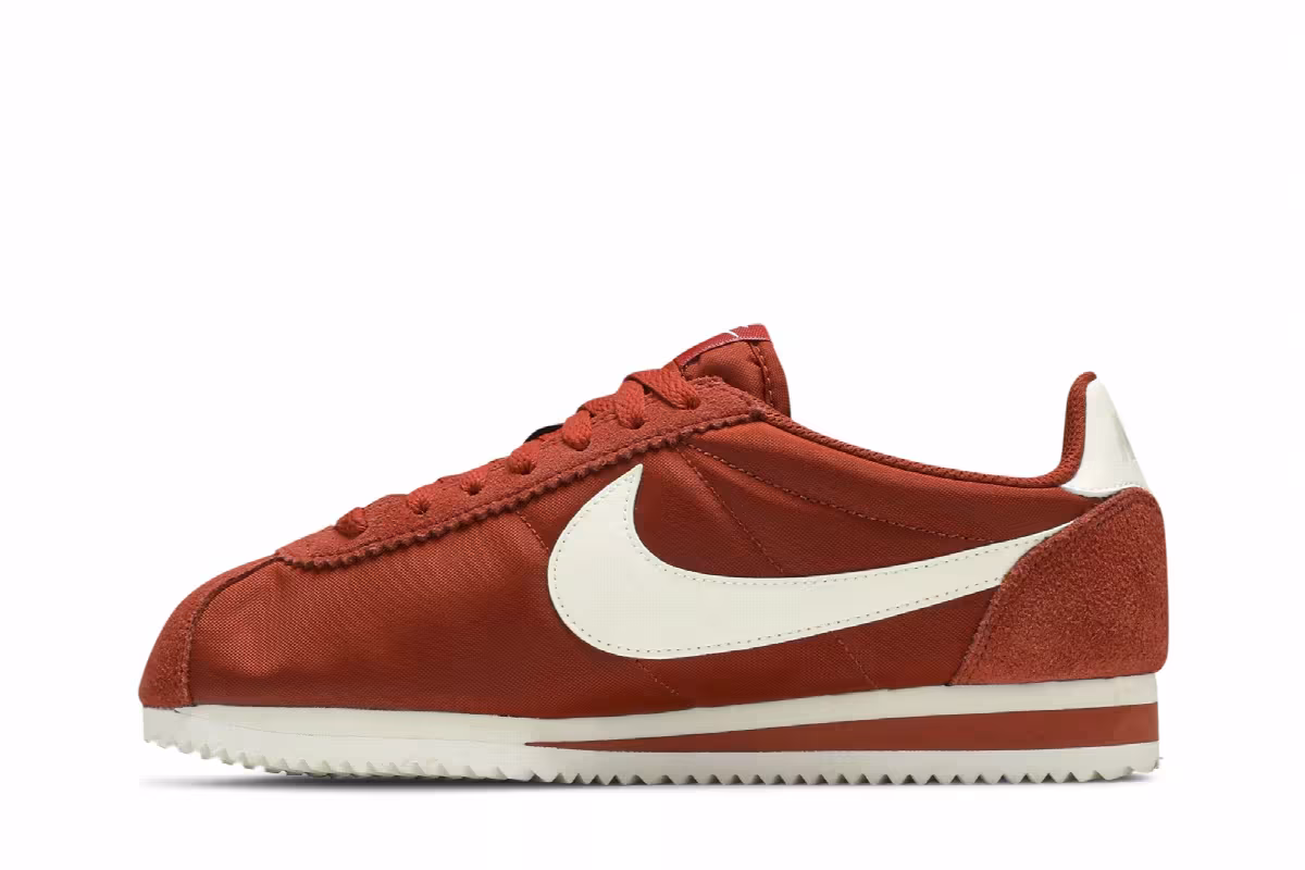 Nike Women's Classic Cortez Nylon Firewood Orange, view 4