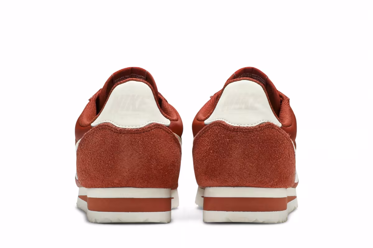Nike Women's Classic Cortez Nylon Firewood Orange, view 7