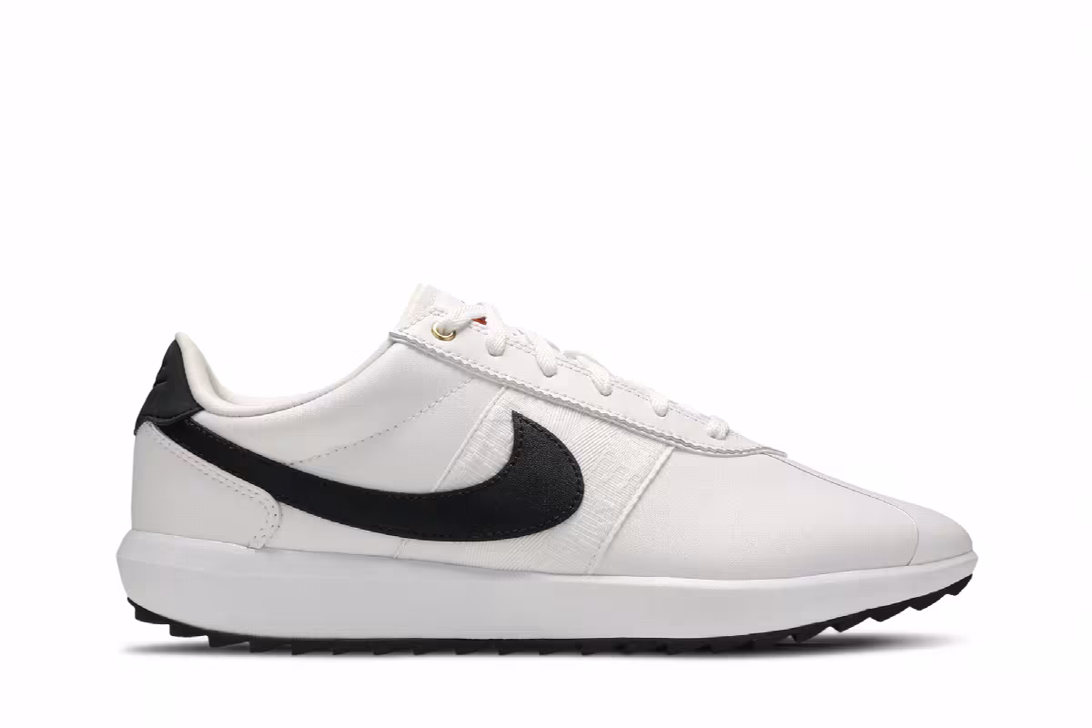 Nike Women's Cortez Golf White Black, view 2
