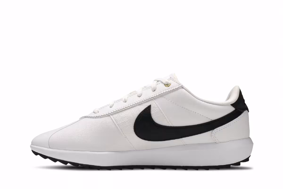 Nike Women's Cortez Golf White Black, view 4