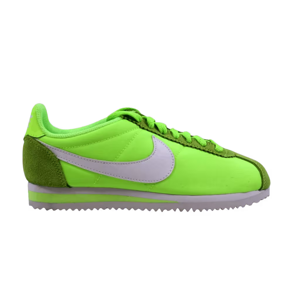 Nike Women's Cortez Nylon Ghost Green
