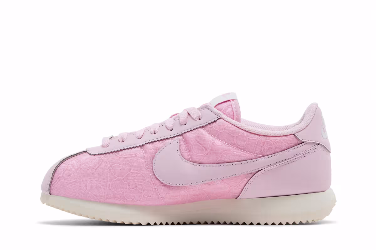 Nike Women's Cortez Pink Foam Floral, view 4