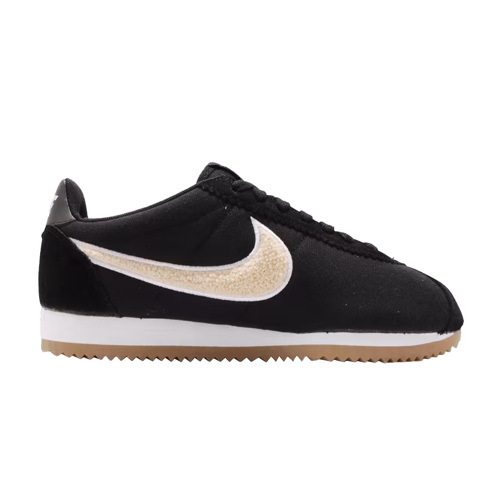 Nike Women's Classic Cortez PRM Black Light Cream