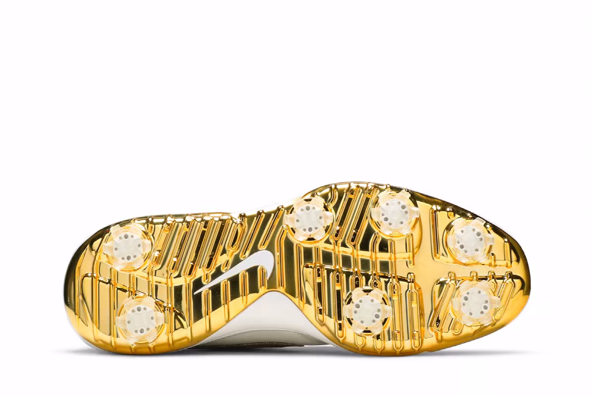 Nike Swarovski x Women's Roshe Golf Gold, view 5