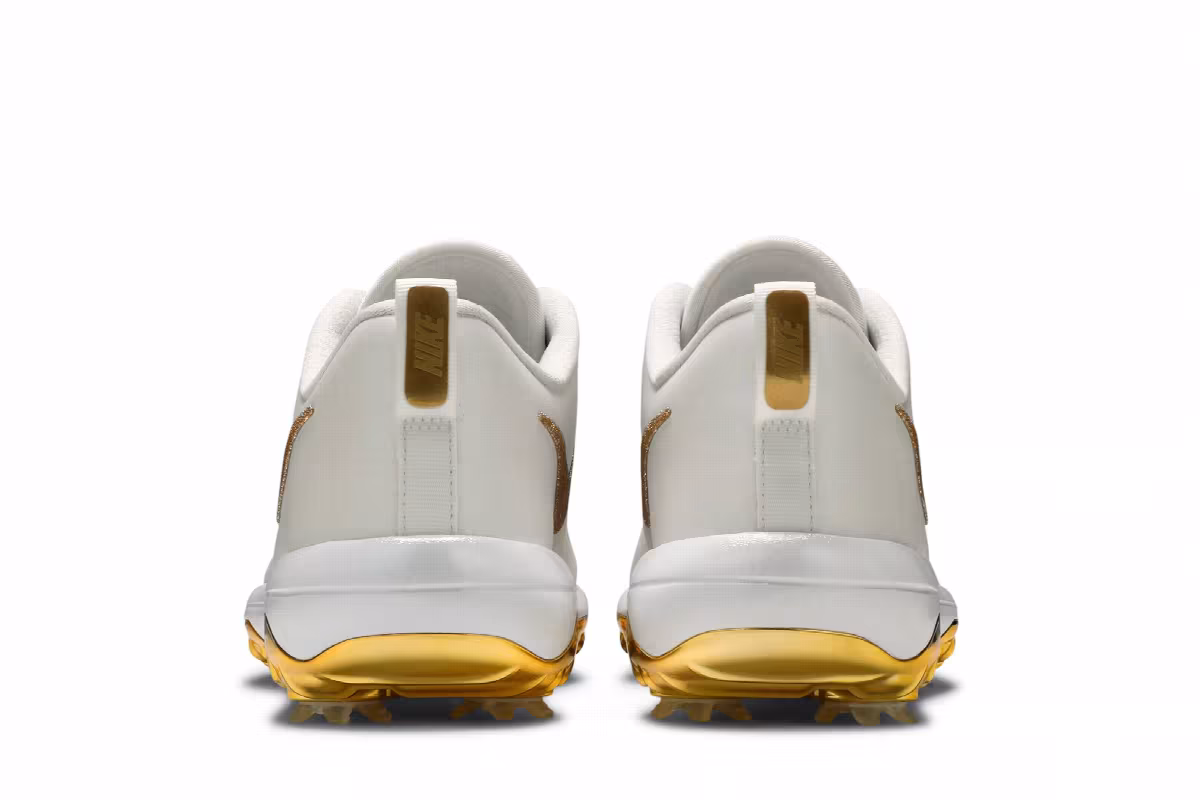 Nike Swarovski x Women's Roshe Golf Gold, view 7