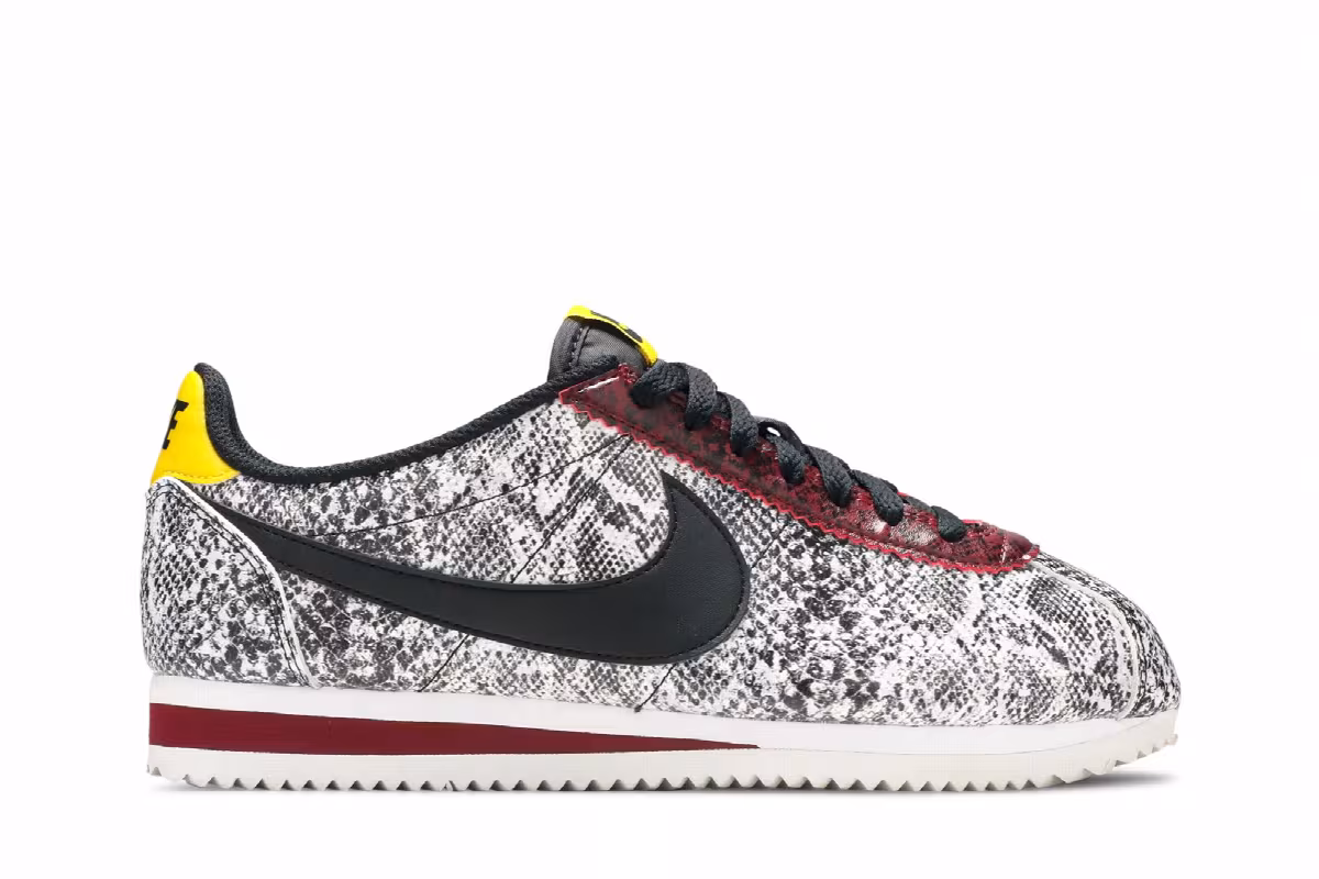 Nike Women's Classic Cortez Leather Snakeskin, view 2