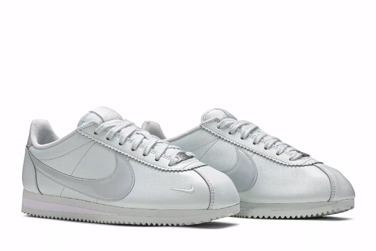 Nike Women's Classic Cortez Premium Barely Grey, view 9