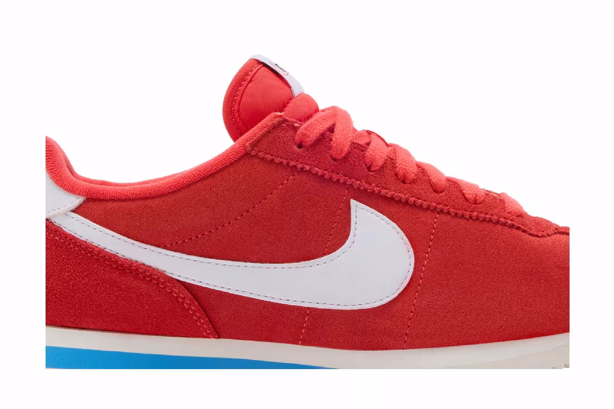 Nike Women's Cortez Light Crimson Blue, view 3