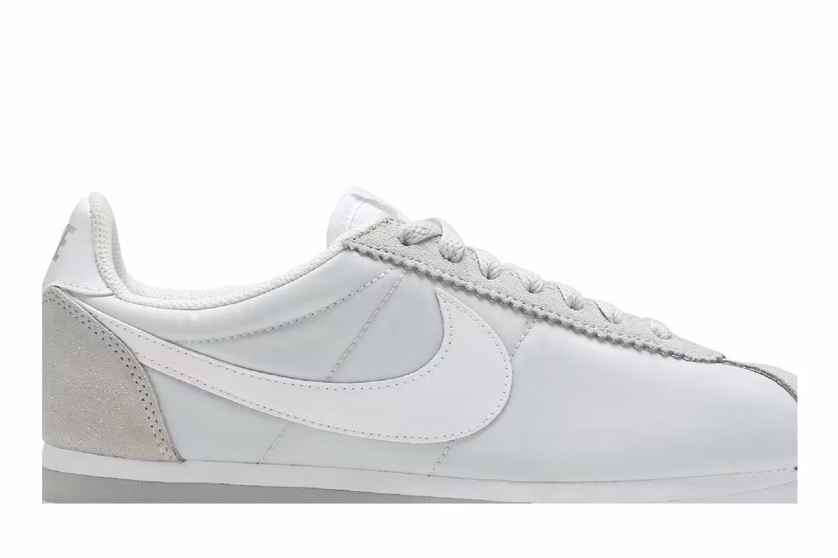 Nike Women's Classic Cortez Nylon Pure Platinum, view 3