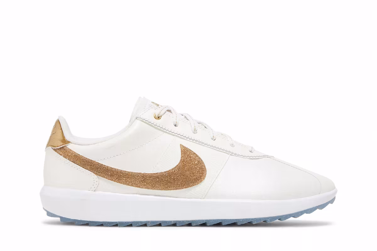 Swarovski x Nike Women's Cortez Golf Gold, view 2