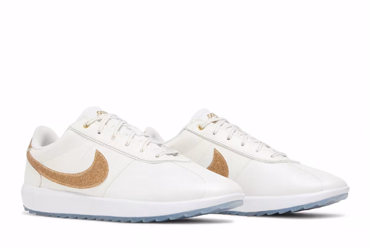Swarovski x Nike Women's Cortez Golf Gold, view 9