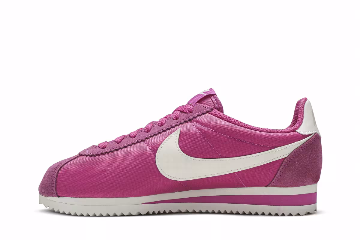 Nike Women's Classic Cortez Nylon Active Fuchsia, view 4