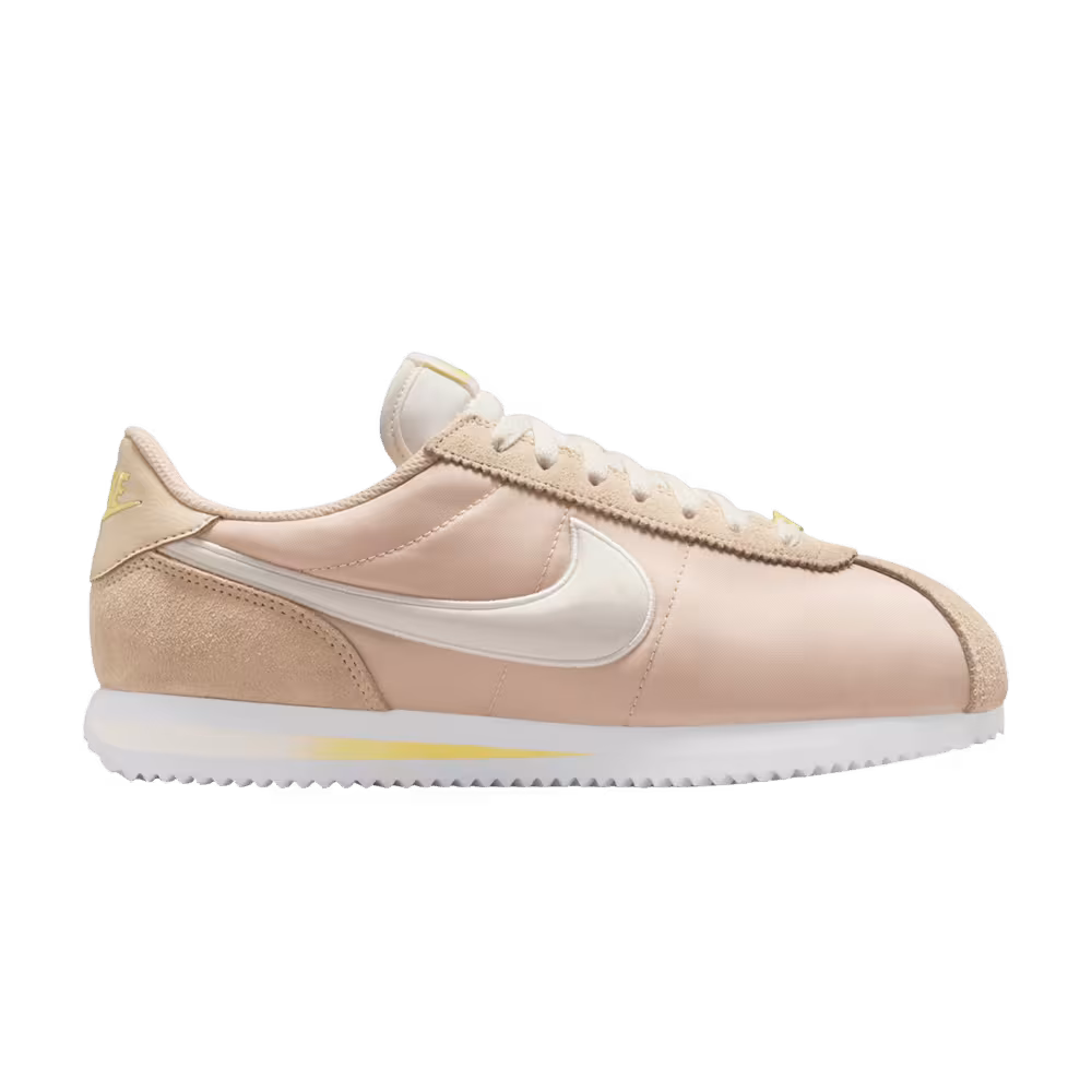 Nike Women's Cortez FL1 Alabaster Soft Yellow