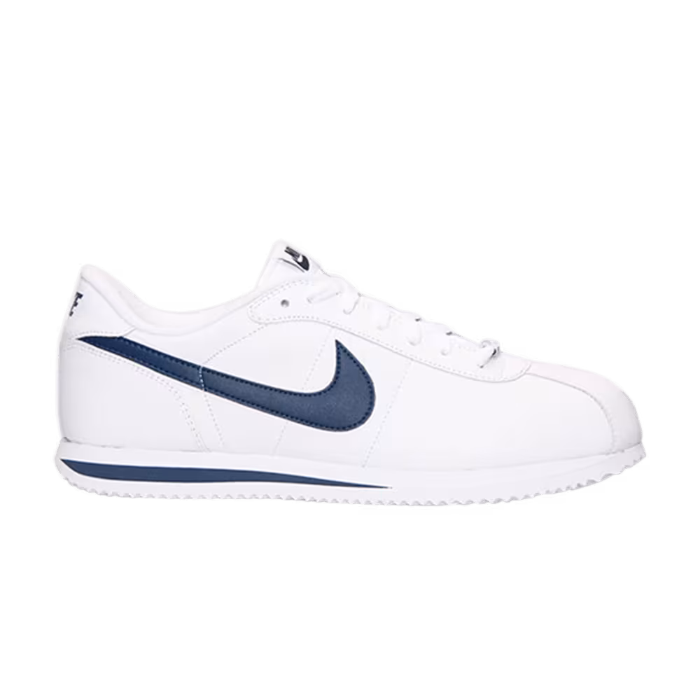 Nike Cortez Basic Leather White Navy