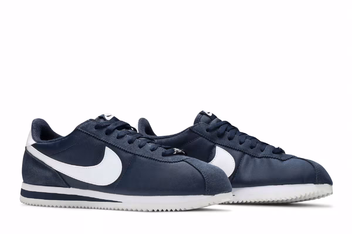 Nike Cortez Basic Nylon Obsidian, view 9