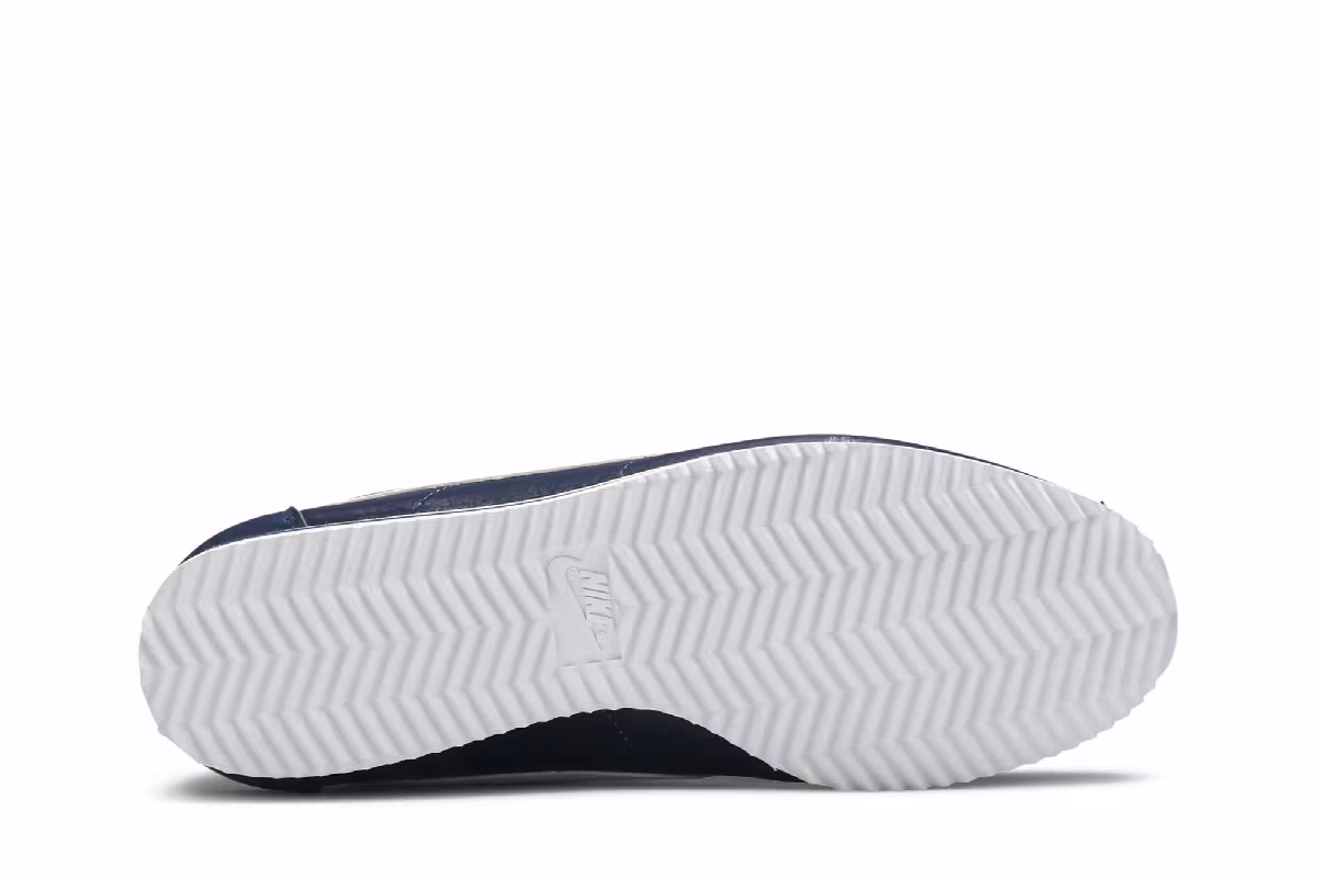 Nike Cortez Leather Midnight Navy, view 5
