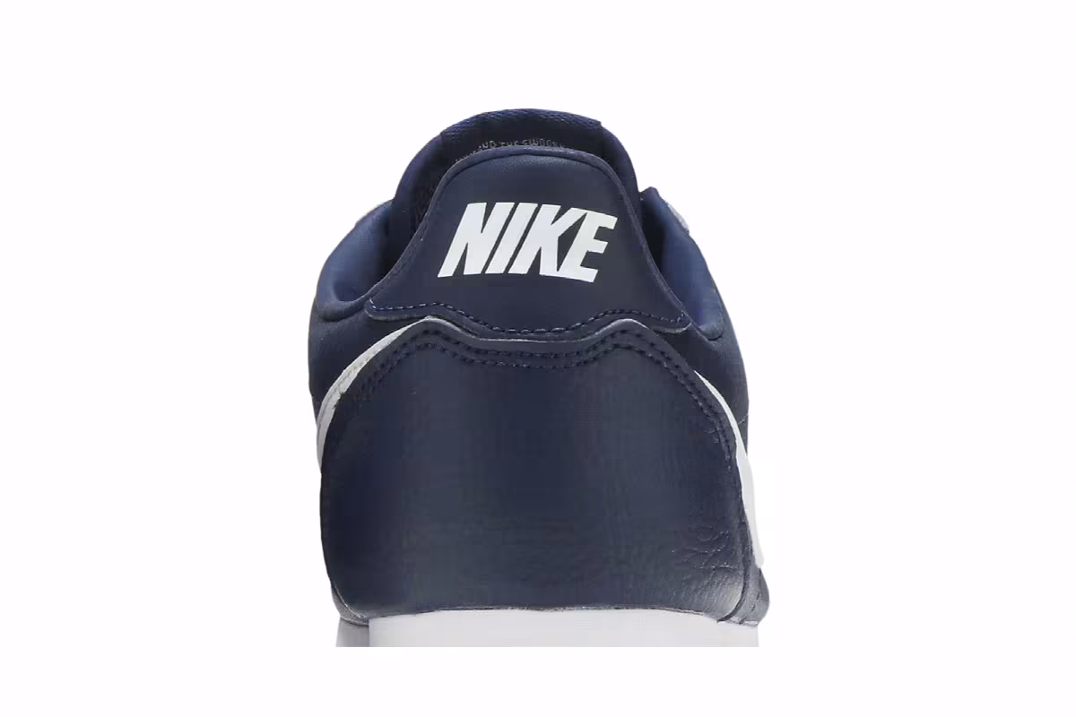 Nike Cortez Leather Midnight Navy, view 8