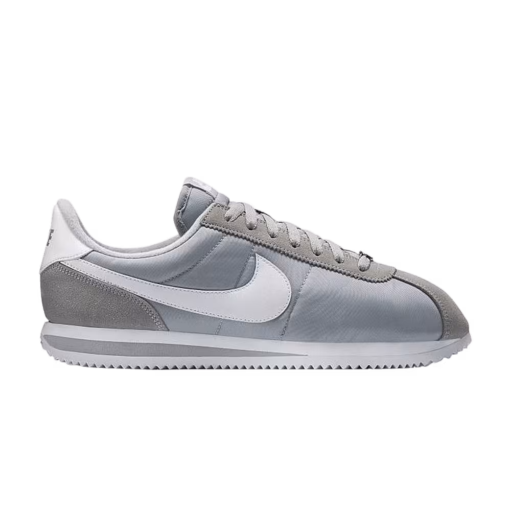 Nike Cortez Basic Nylon Wolf Grey White