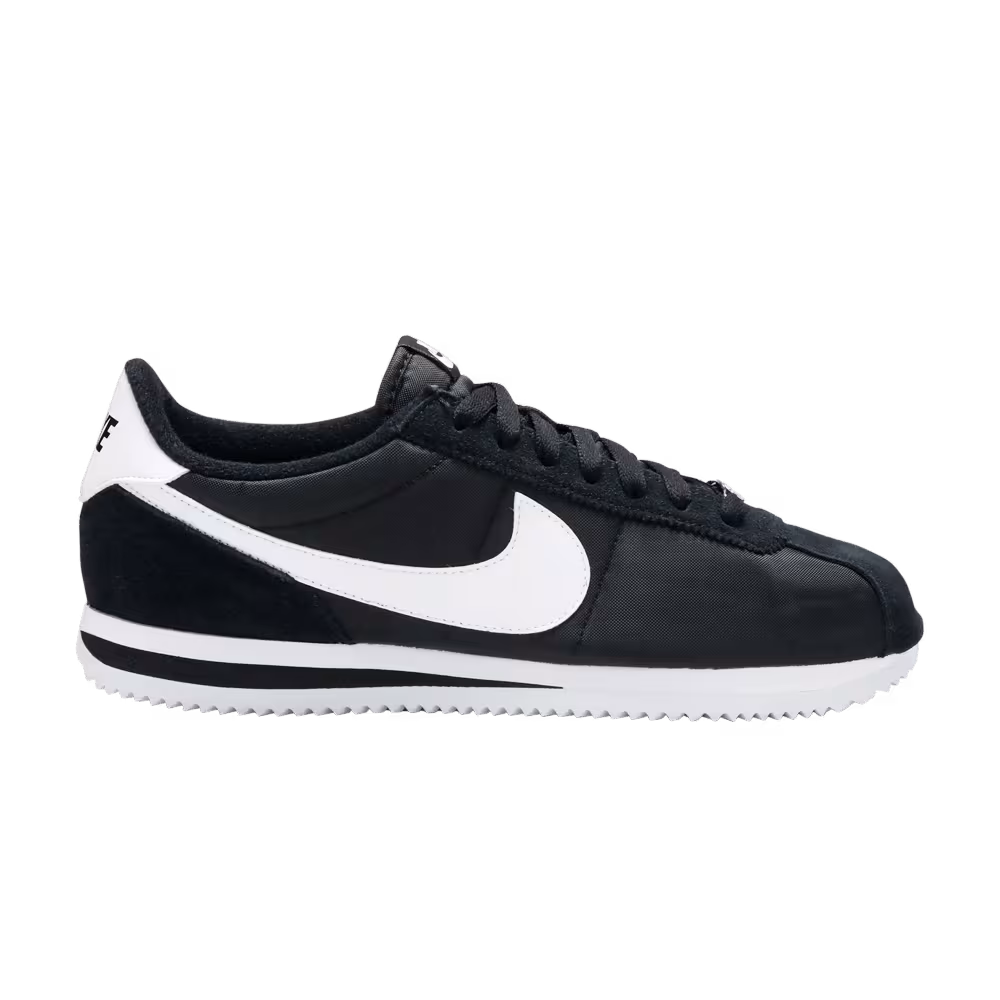 Nike Cortez Basic Nylon Black White