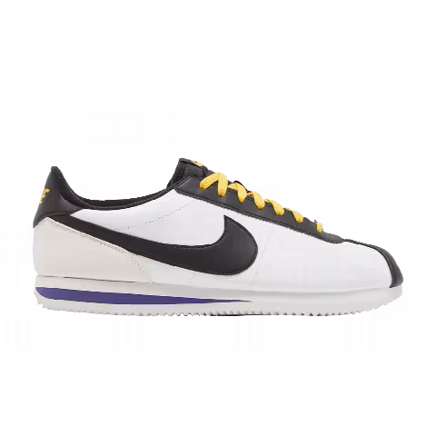 Nike Cortez Basic Leather 'White Black Amarillo'