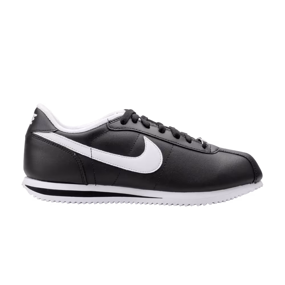 Nike Cortez Basic Leather Black White