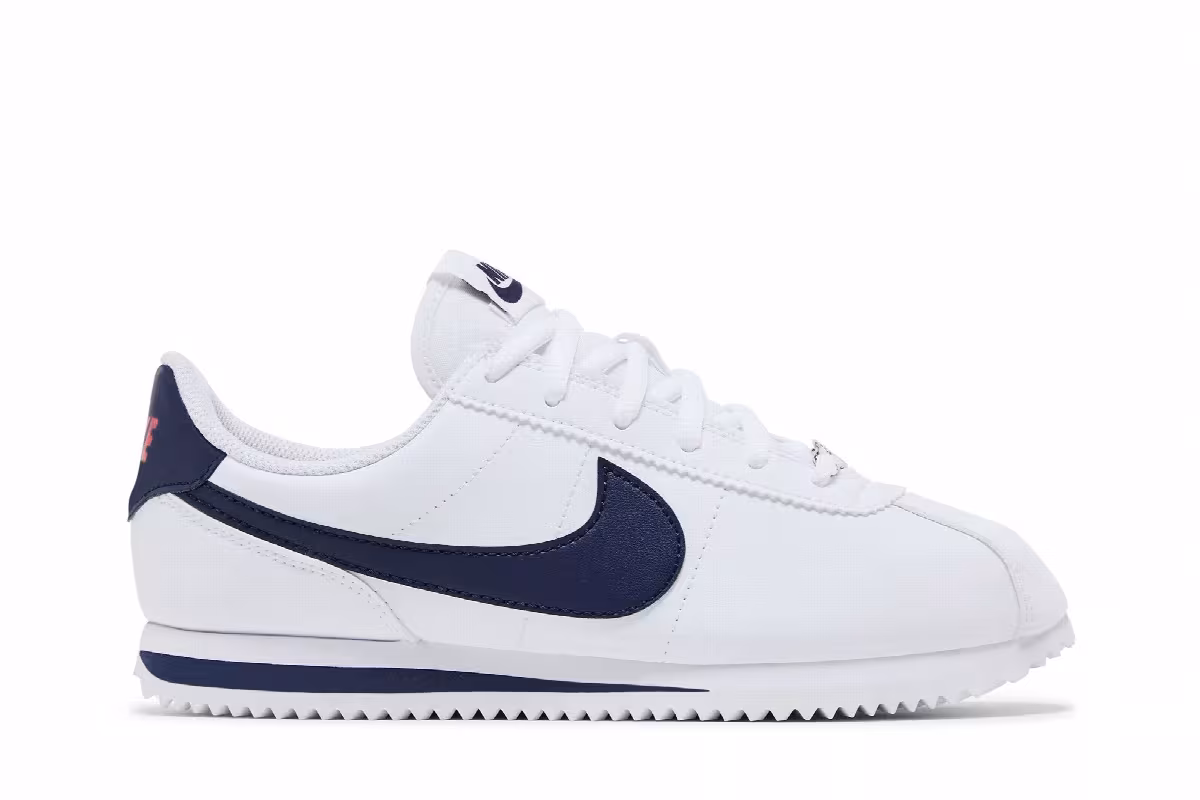 Nike Cortez Basic SL GS White Neutral Indigo, view 2