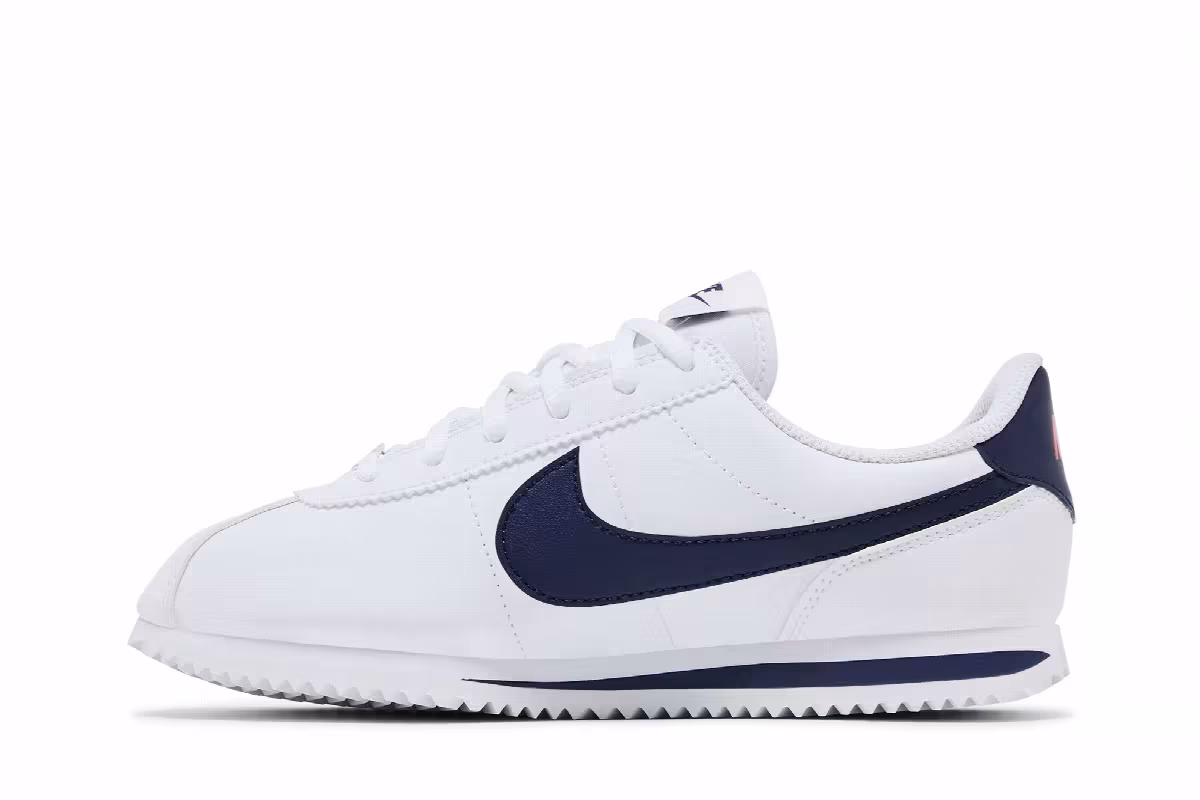 Nike Cortez Basic SL GS White Neutral Indigo, view 4