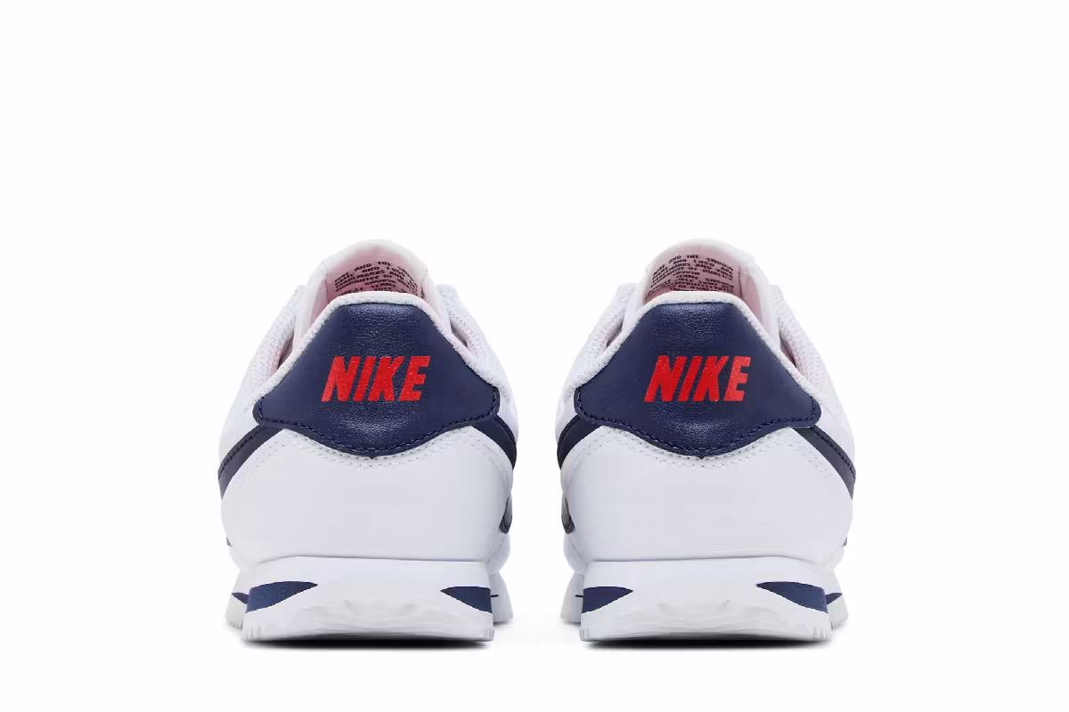 Nike Cortez Basic SL GS White Neutral Indigo, view 7