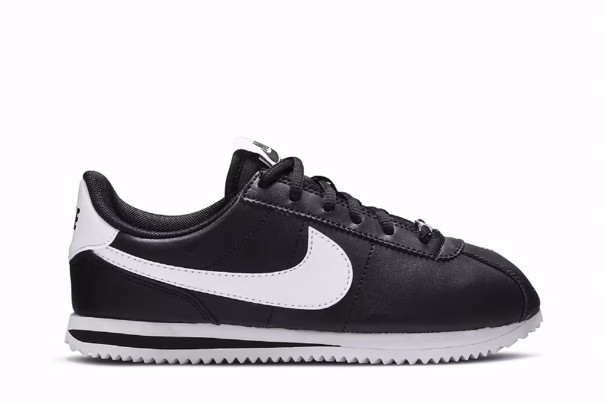 Nike Cortez Basic SL GS Black, view 2