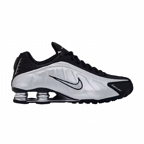 Nike Shox R4 'Metallic Silver Black'