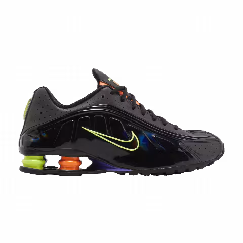 Nike Shox R4 'Black Multi Volt'