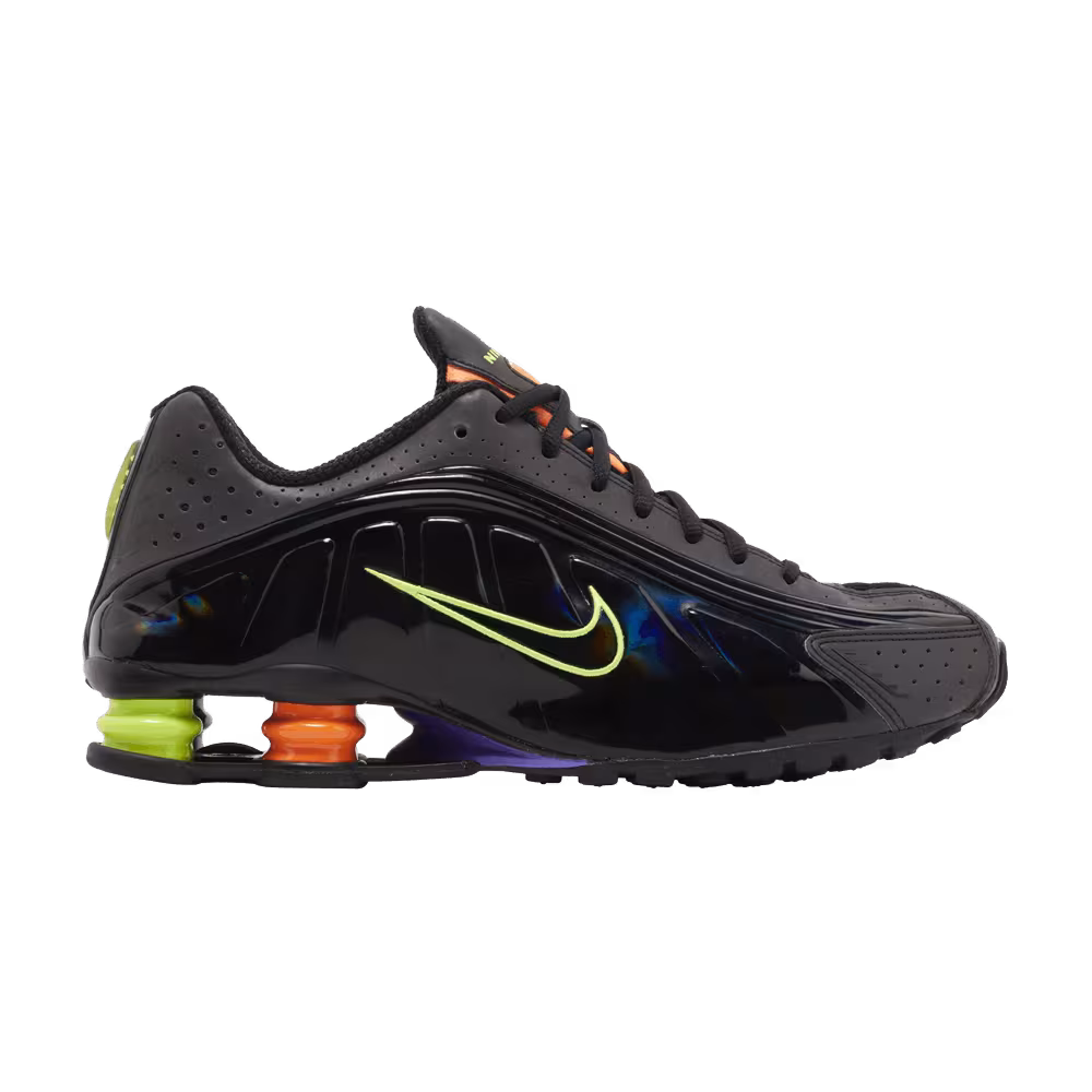 Nike Shox R4 Black Multi Volt