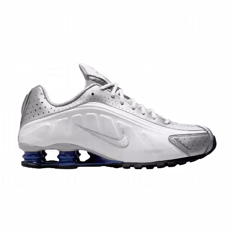 Nike Shox R4 'Metallic Silver Deep Royal Blue'