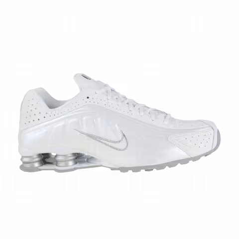 Nike Shox R4 'White Metallic Silver'