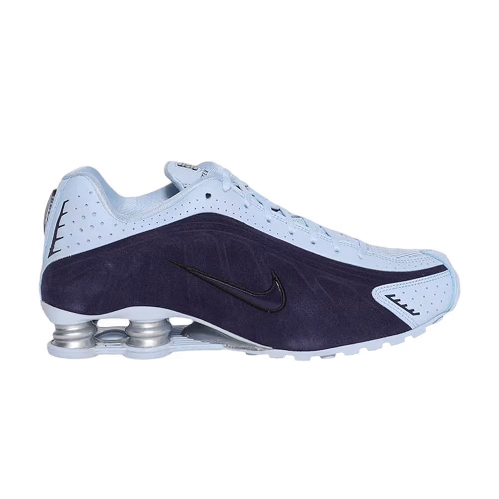 Nike Women's Shox R4 Imperial Purple Celestine Blue